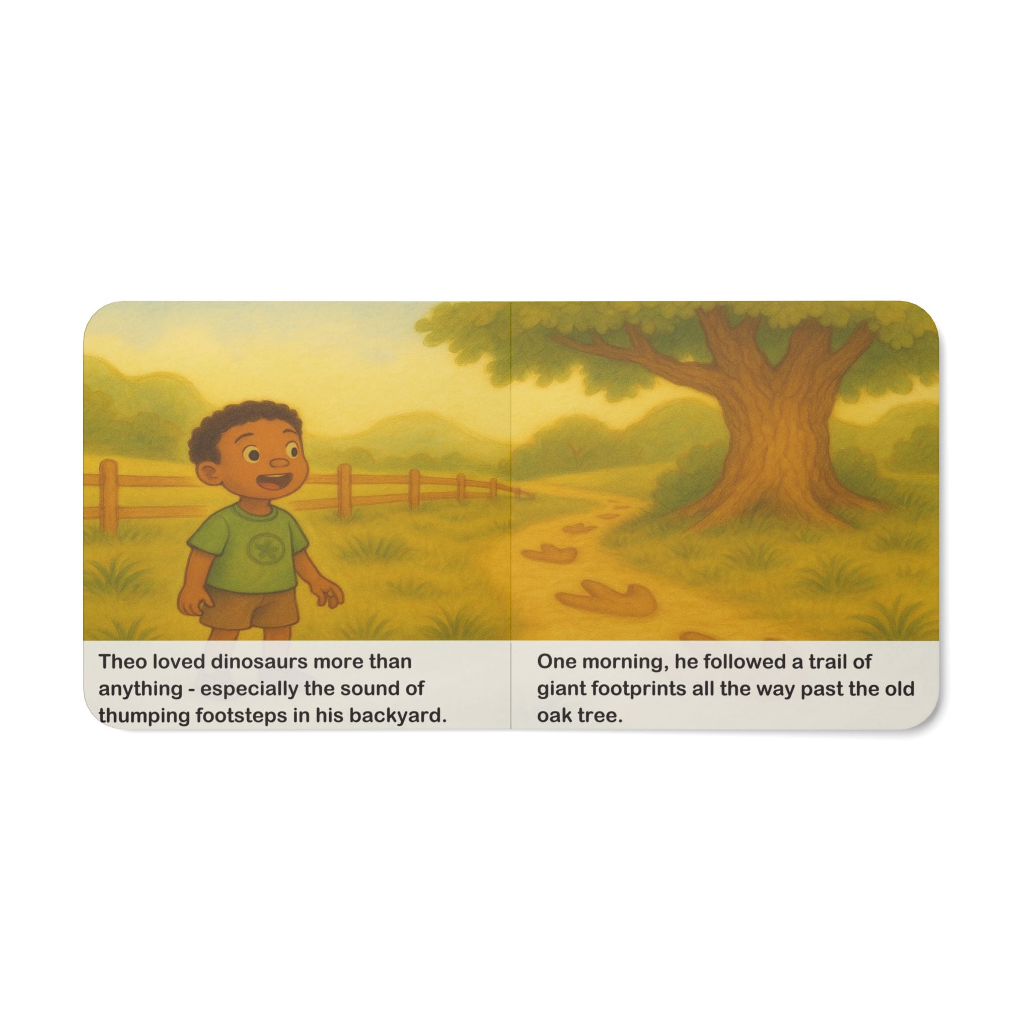 Board Book — Theo and the Dino Parade: Children's Dinosaur Story