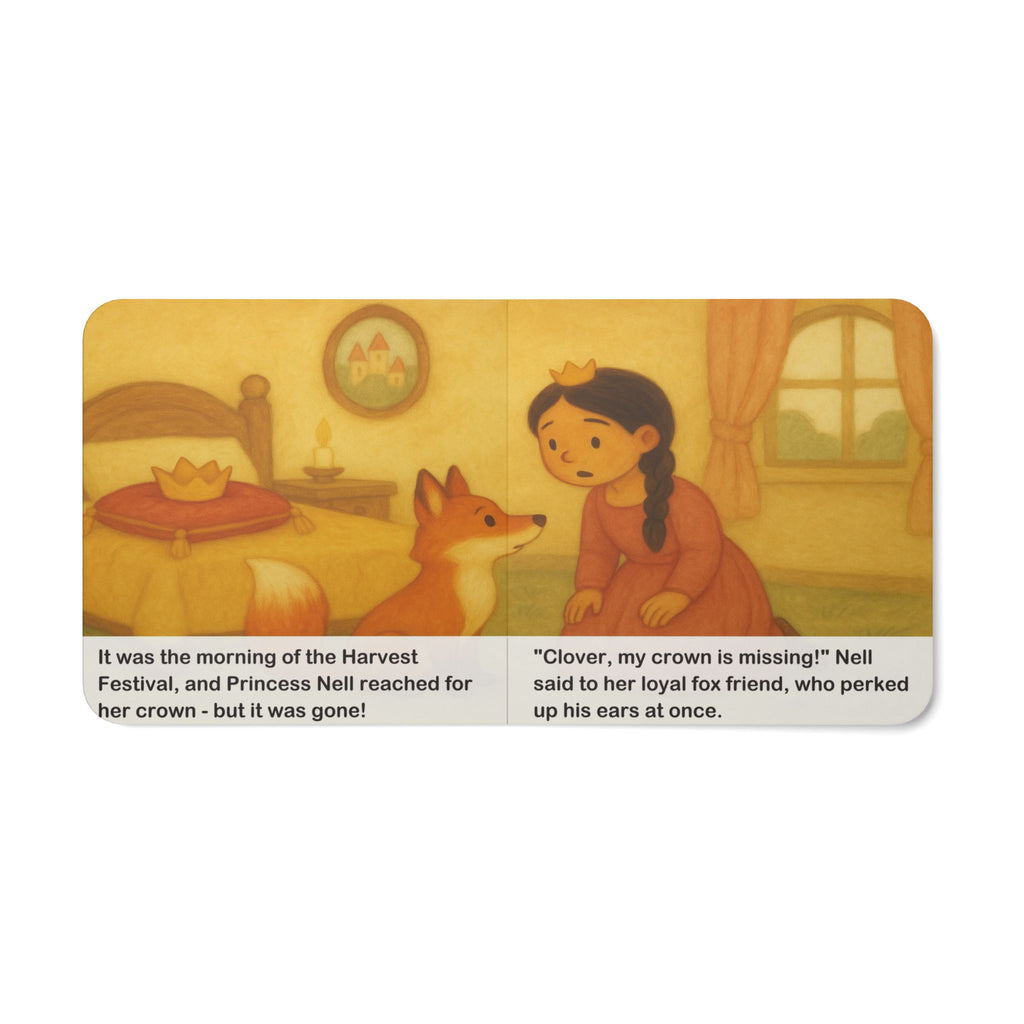 Board Book – Princess Nell and the Missing Crown: Children's Castle Storybook