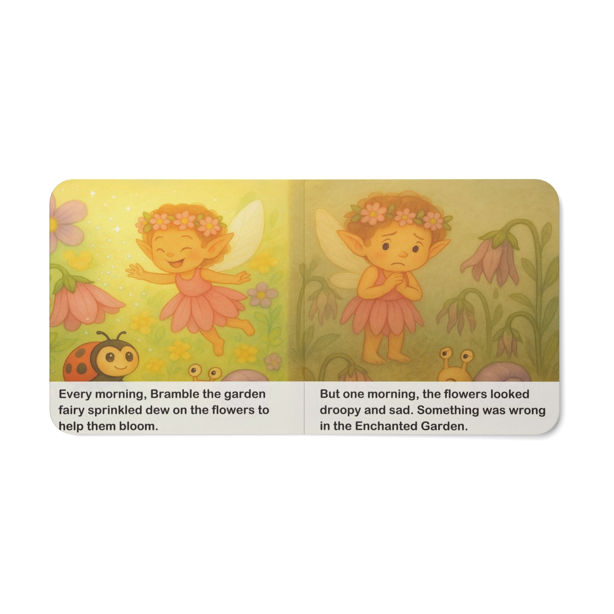 Bramble and the Enchanted Garden — Children's Board Book