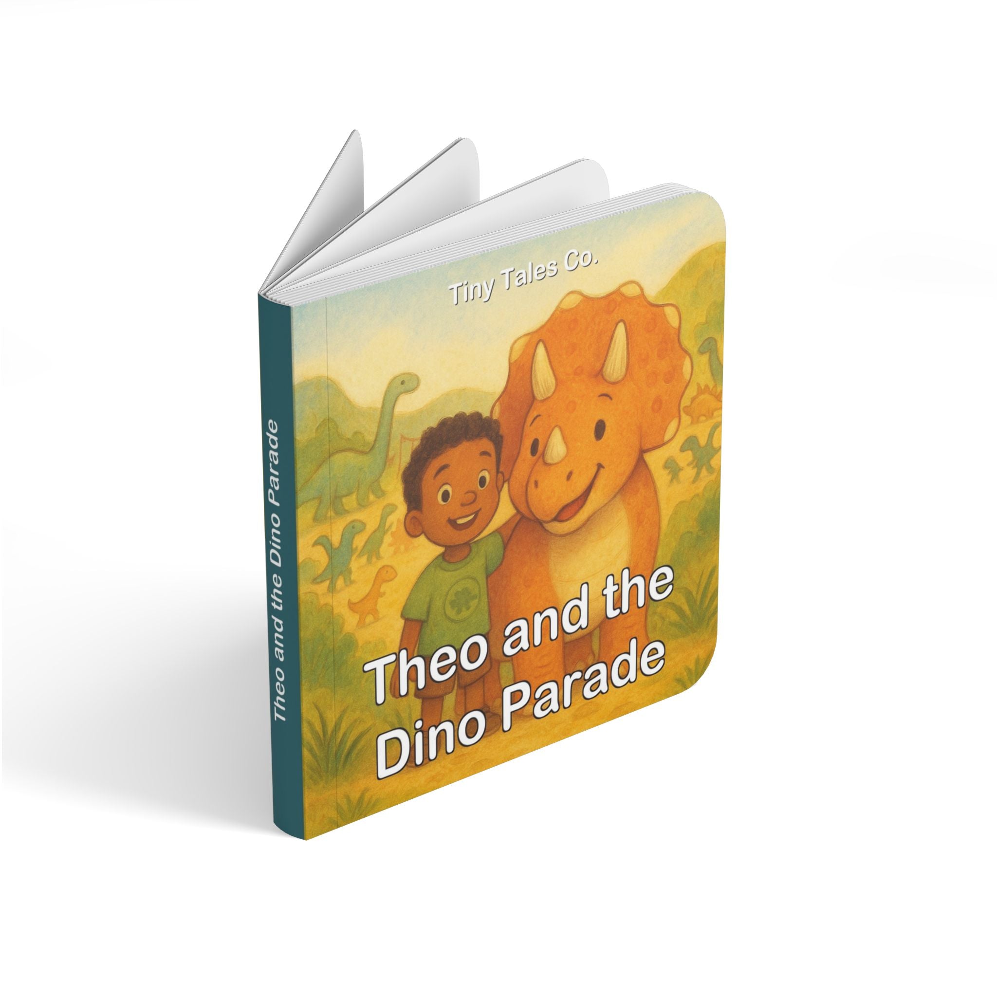 Board Book — Theo and the Dino Parade: Children's Dinosaur Story