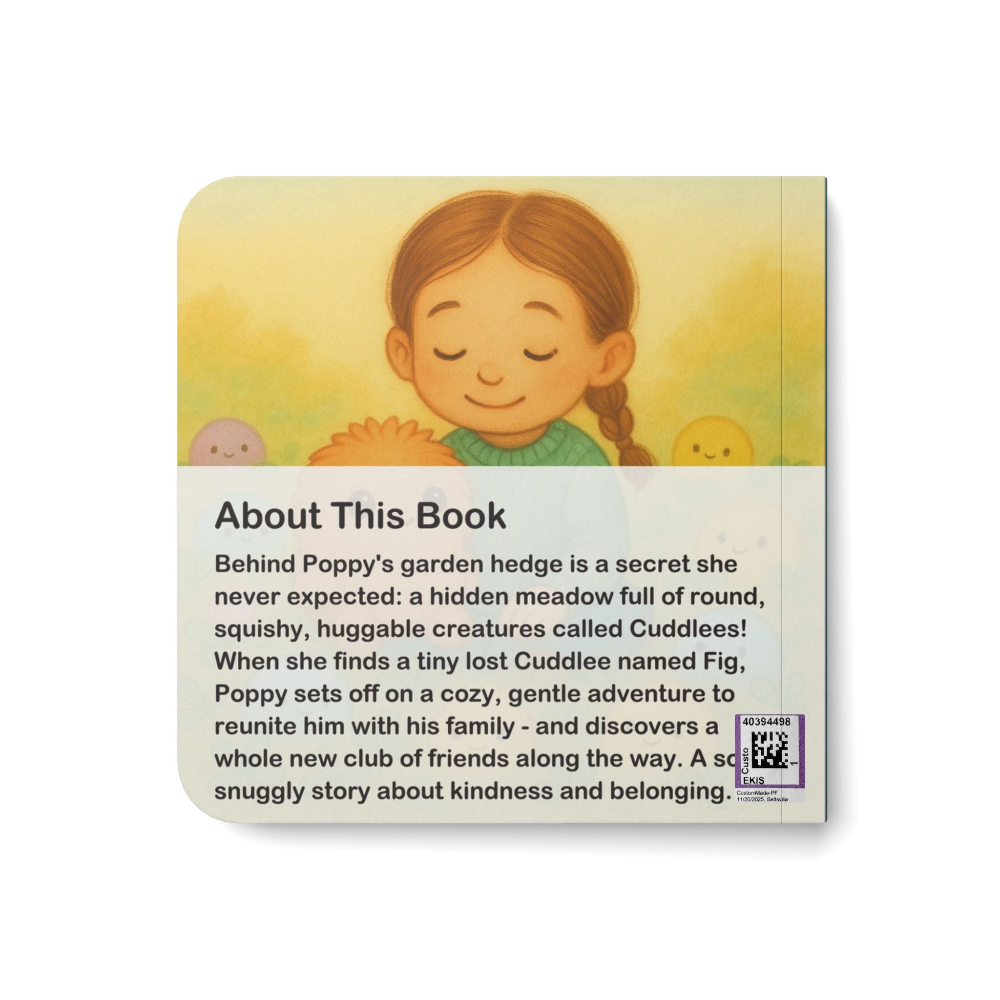Board Book — The Cuddle Club: Cozy Toddler Story about Kindness & Friends